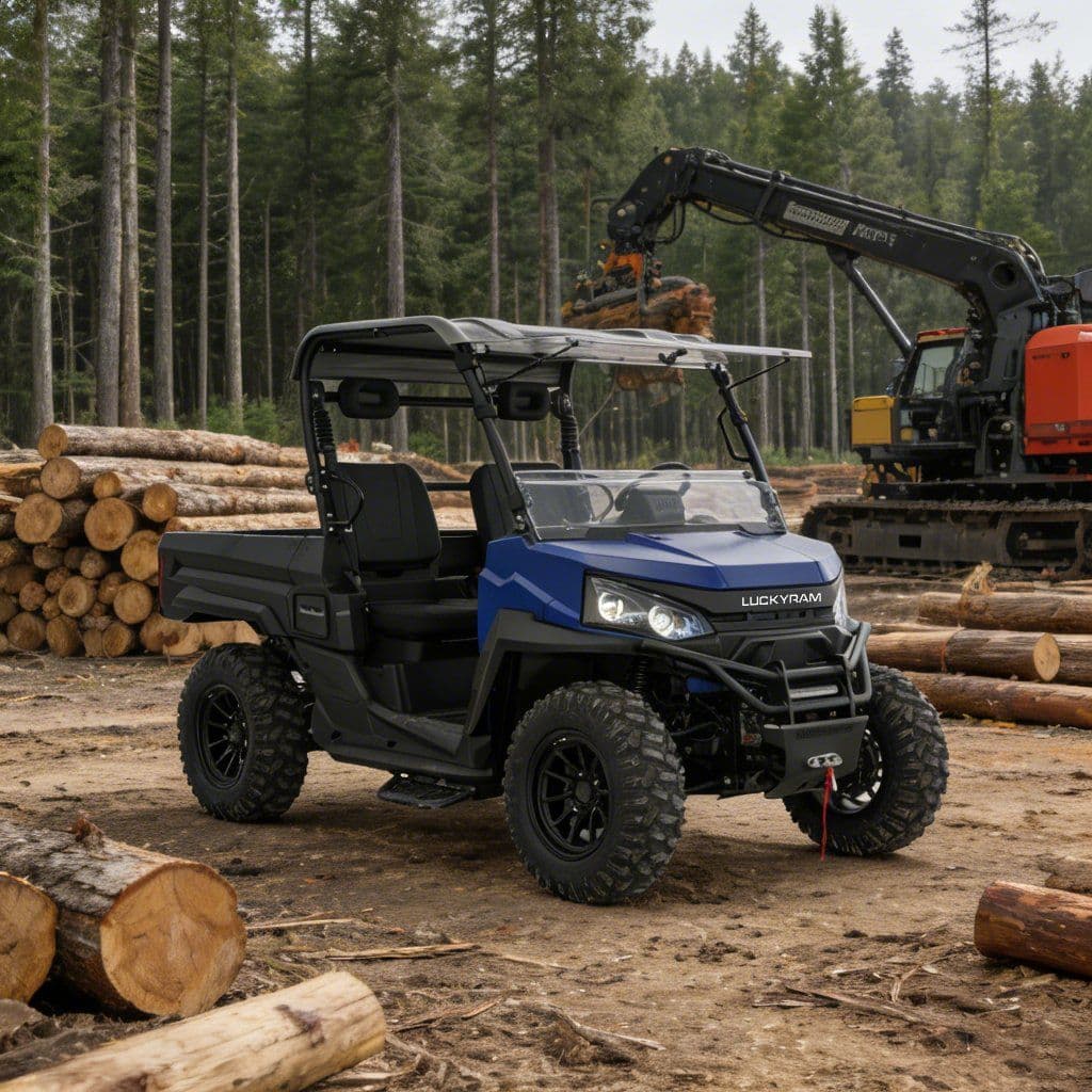 Mótar 10KW AC UTV Taobh le Taobh 73.6V 150Ah 400A Rialaitheoir 4WD Lasmuigh den Bhóthar