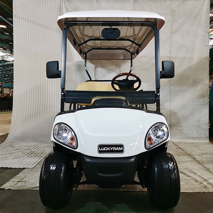 Cart gailf leictreach 4 suíochán le ceallraí litiam